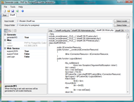 RISE PHP for PostgreSQL code generator screenshot